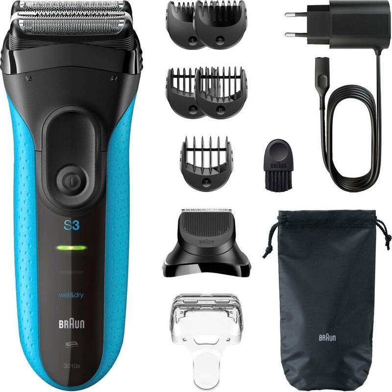 Braun Series 3 3010bt  (Negro/Azul, Wet&Dry) 8700216735483