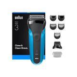 Braun Series 3 310bt (Negro/Azul, Wet&Dry) 8700216735940