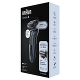 Braun Series 6 61-N1000s, Máquina De Afeitar Negro/Gris