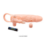 Funda Para El Pene Brave Man   Con Vibración + 5cm