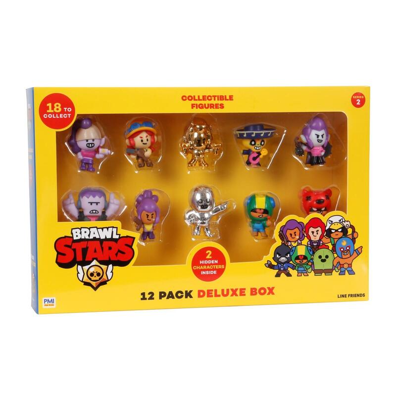 Brawl Stars S2 Figures -12 Pack Deluxe Box