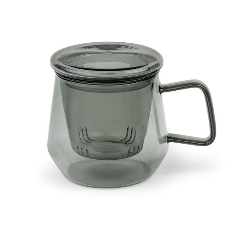 Bredemeijer Tea For One Livorno 350ml Glas Schwarz        165041