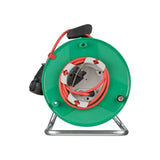 Brennenstuhl 1098560001 Base Múltiple 38 M 1 Salidas Ac Exterior Verde, Naranja