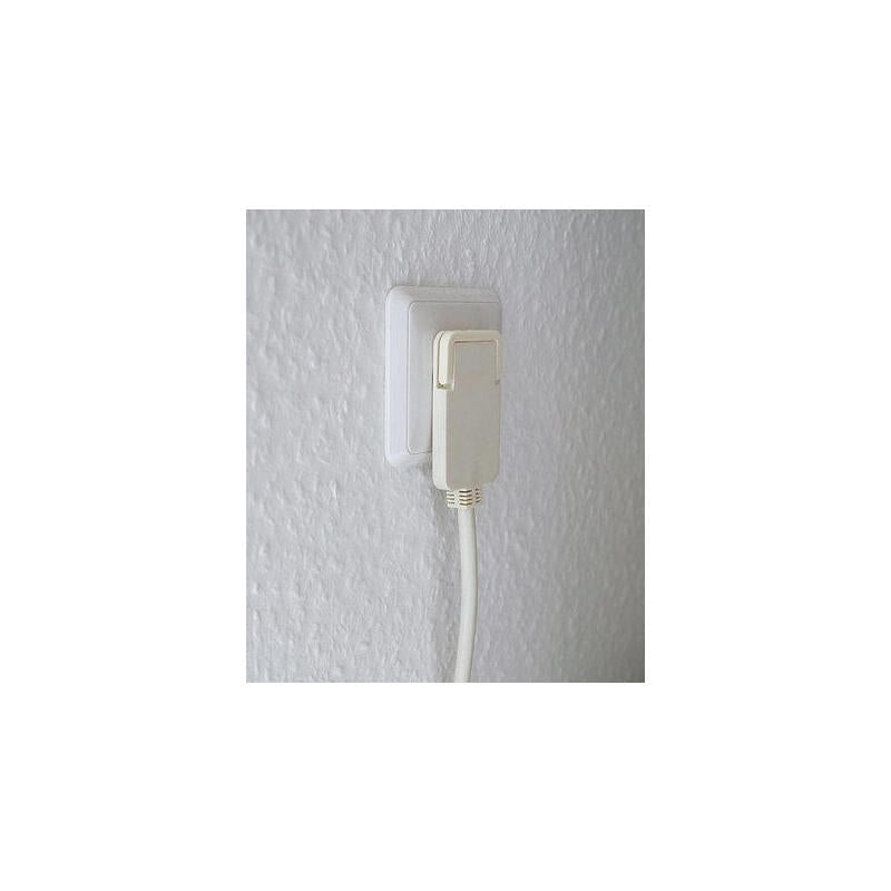 Brennenstuhl Cable De Extensión Con Conector Plano En Ángulo De 10 M, Blanco