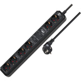 Brennenstuhl Eco-Line Wifi 6-Fach Steckdosenleiste 1,5m