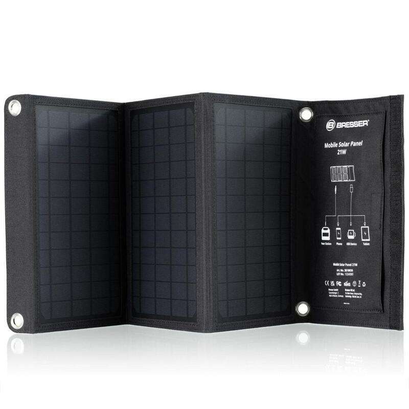 Bresser Mobile Solar Panel  21w With Usb