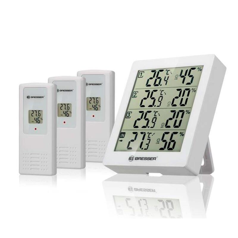 Bresser Temeo Hygro Quadro White