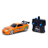 Brian'S Toyota Supra Nitro Powered Radiocontrol Fast & Furious X: Part 2 Rc Turbo Racer 1/24 Scale