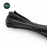 Bridas Reutilizables Negras 300x4,5mm (Bolsa 100 Unid.) Nylon Alta Calidad