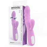 Brightlavender Vibrador Y Rotador Doble Motor 360º Usb Silicona