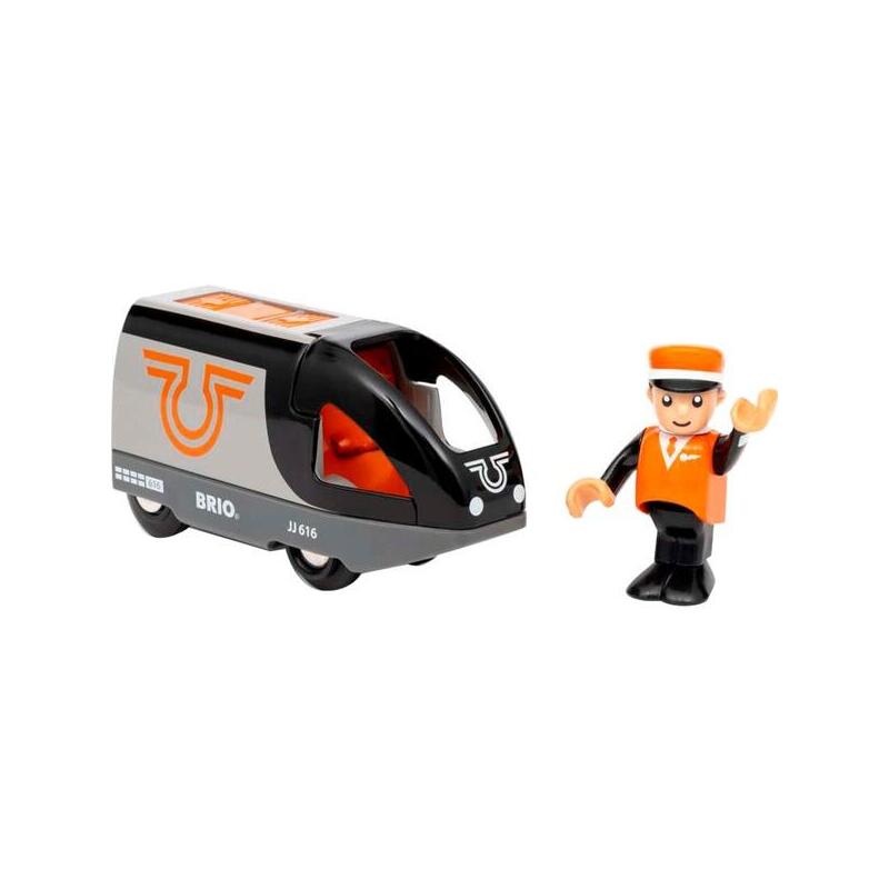 Brio World World Tren De Pasajeros Naranja-Negro 63604700