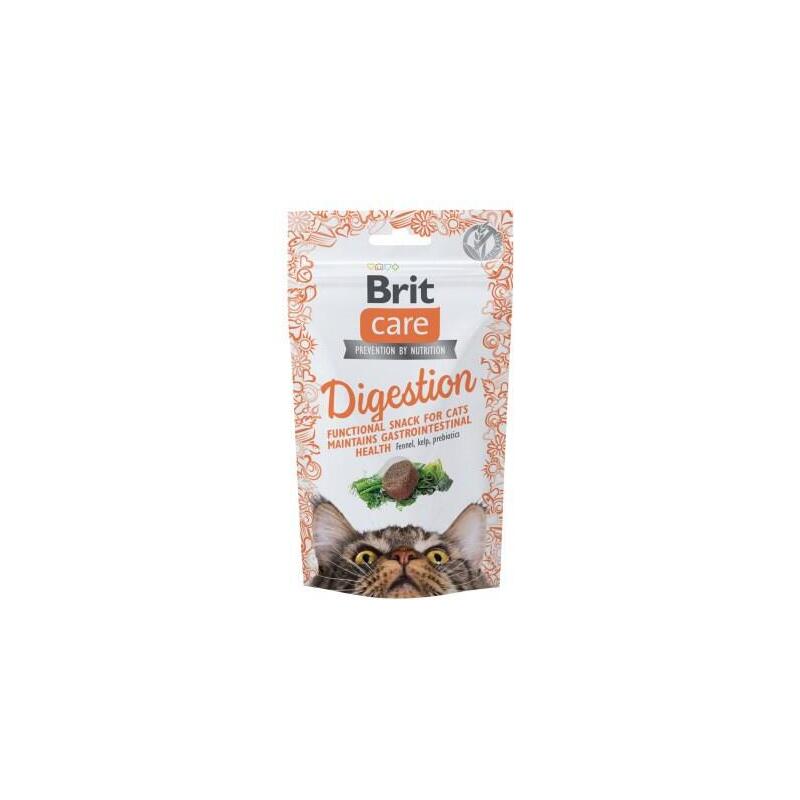 Brit Care Cat Snack Digestion - Golosina Para Gatos - 50 G