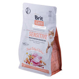 Brit Care Grain-Free Sensitive Turkey&Salmon - Comida Seca Para Gatos - 400 G