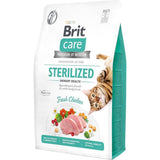 Brit Care Grain-Free Sterilized Urinary - Comida Seca Para Gatos -  2 Kg