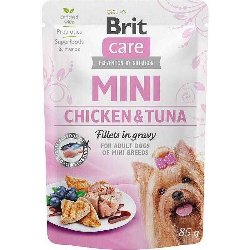 Brit Care Mini Chicken&Tuna - Comida Húmeda Para Perros - 85 G