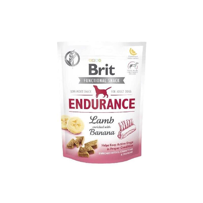 Brit Functional Snack Endurance Lamb  - Golosina Para Perros - 150g