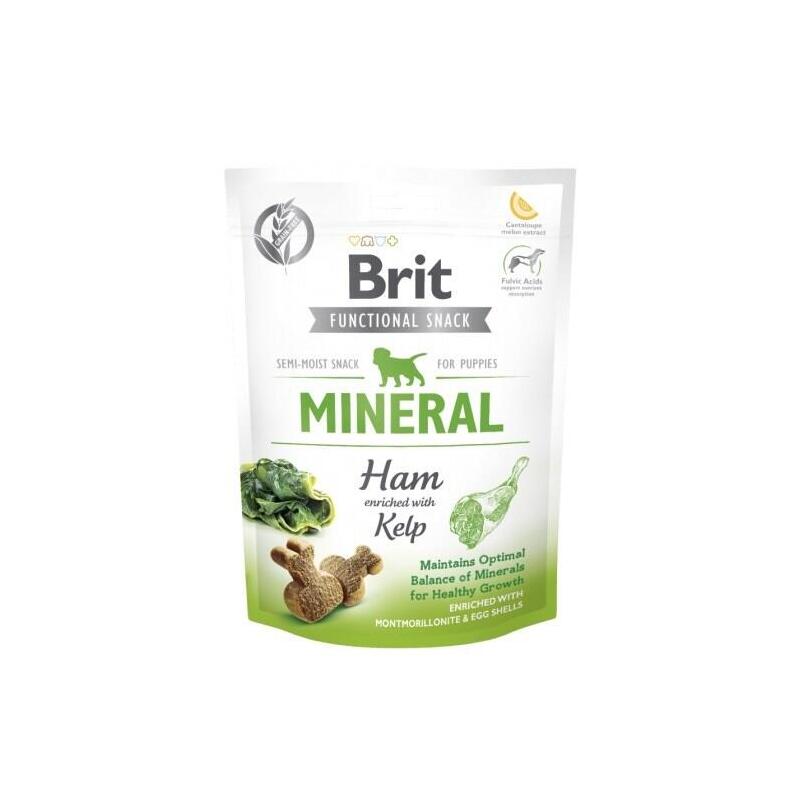 Brit Functional Snack Mineral Ham - Golosina Para Perros - 150g