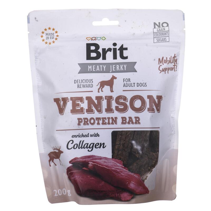 Brit Jerky Barrita De Proteína De Venado 200g