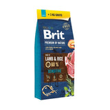 Brit Premium By Nature Sensitive Lamb And Rice - Alimento Seco Para Perros - 15kg + 3kg