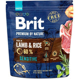 Brit Premium By Nature Sensitive Lamb&Rice - Alimento Seco Para Perros - 1 Kg
