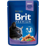 Brit Premium Cat Cod Fish - Comida Húmeda Para Gatos - 100g