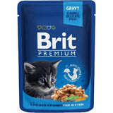 Brit Premium Cat Kitten Chicken - Comida Húmeda Para Gatos - 100g