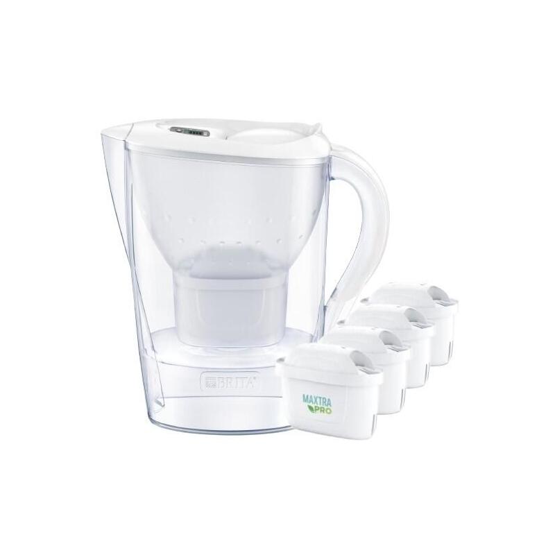 Brita Marella + 4 Filtry Maxtra Pro Pure Performance Bialy