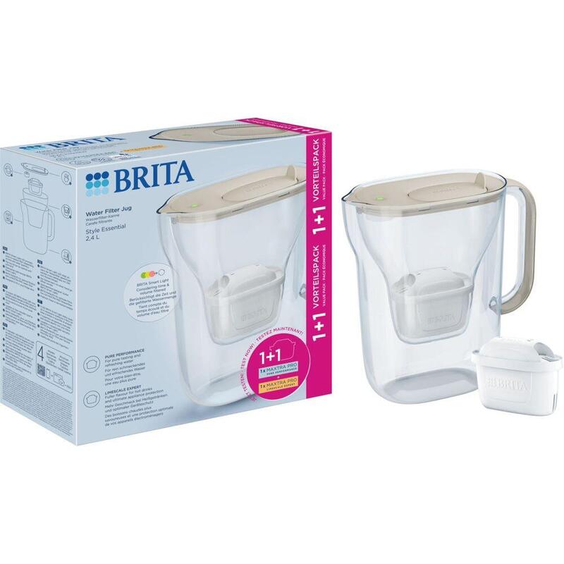 Brita Style Essential Sand Incl. 1 All-In-1 And 1x Extra Kalk