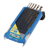 Broca Para Metal Hss Cobalto Rectificada, Ø2-8 Mm, Juego 6 Piezas