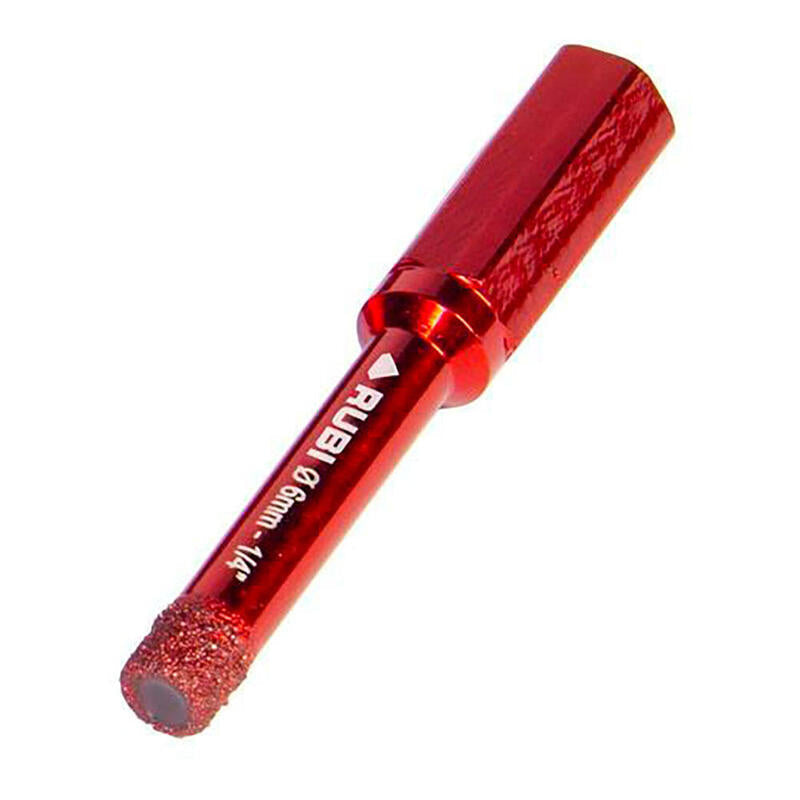 Brocas Drygres 4drill Ø6mm. Hex 5923 Rubi