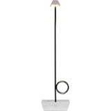 Broggi Lampada Bugia  Chromed Rechargeable