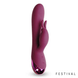 Vibrador  Brole Usb Rojo