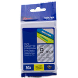 Brother Cinta Mecanográfico Negro Sobre Transparentee Tze-121 Tz-121 9 Mm X 8 M, Laminado