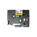 Brother Tze-611 Negro/Amarillo Cinta Rotuladora Generica Tz-611