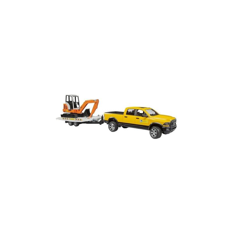 Servicio De Alquiler De Ram Brother Ram Con Mini Excavador, Vehículo Modelo 02546