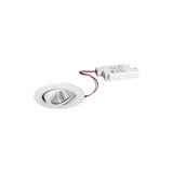 Brumberg 39261073 Eb-Strahler-Set Seven Rund Ws 827 Phase 7w 230v Schwenk