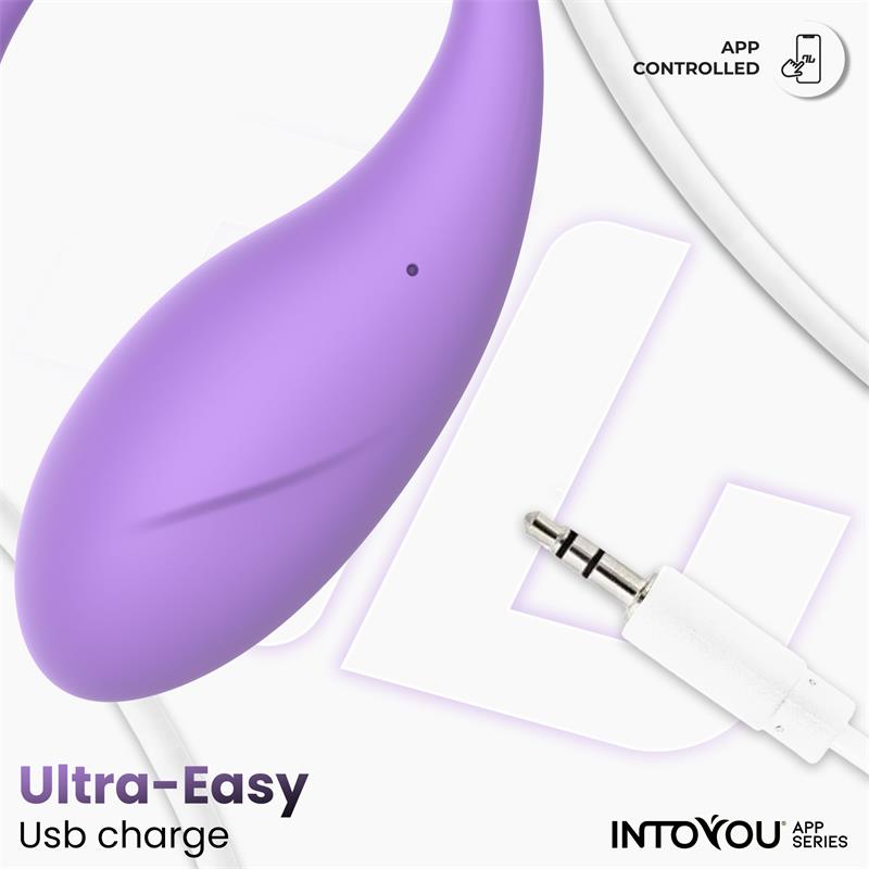 Bulby Huevo Vibrador Con App Lavanda
