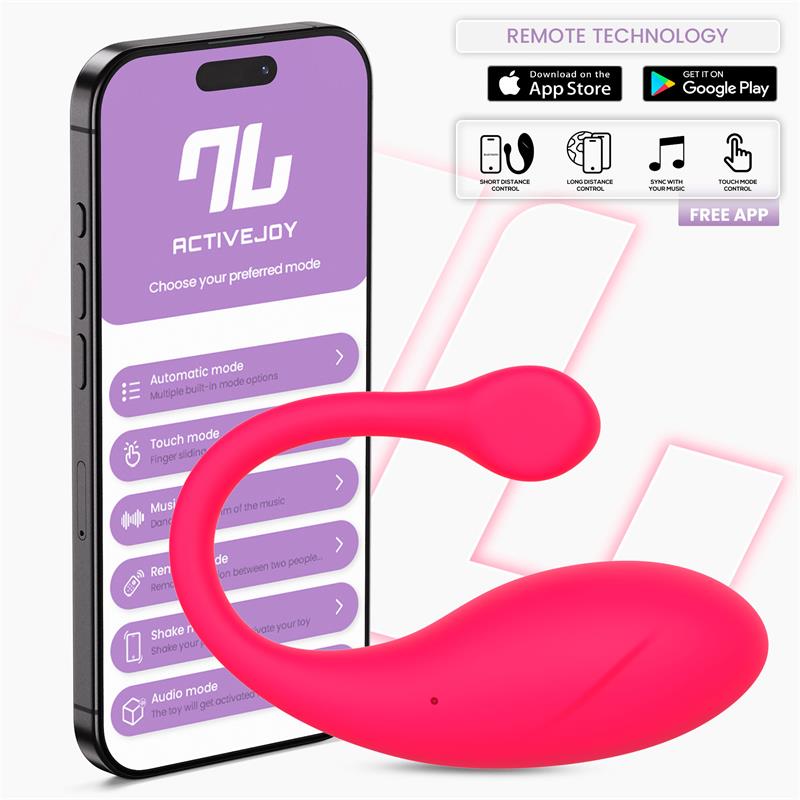 Huevo Vibrador Bulby  Con App Rojo