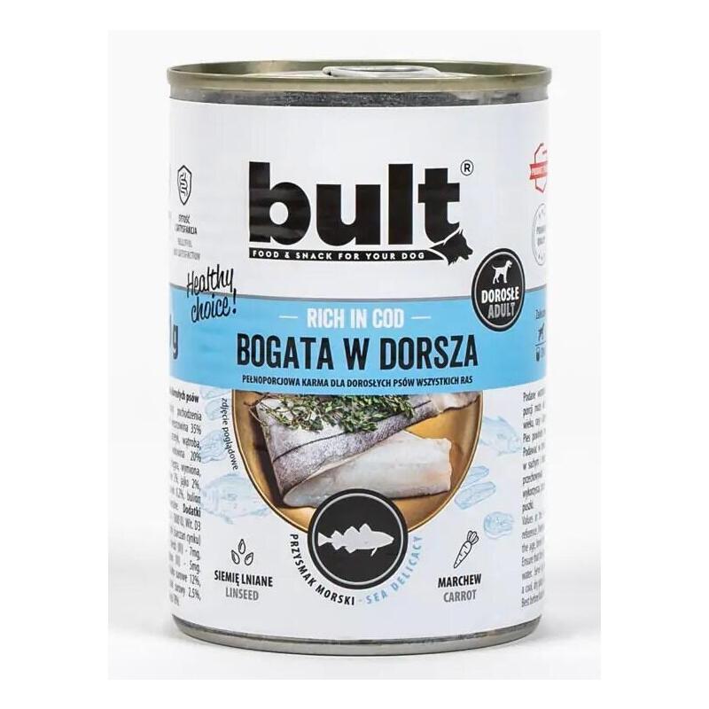 Bult Rich In Cod - Comida Húmeda Para Perros - 800 G