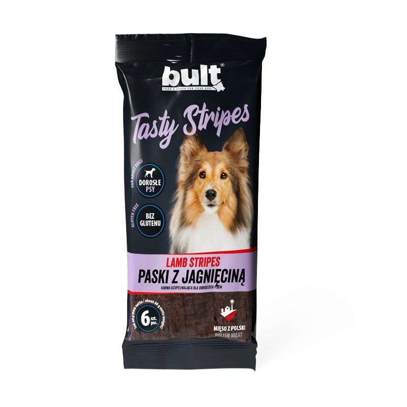Bult Tasty Stripes Lamb - Premio Para Perros - 6 Uds