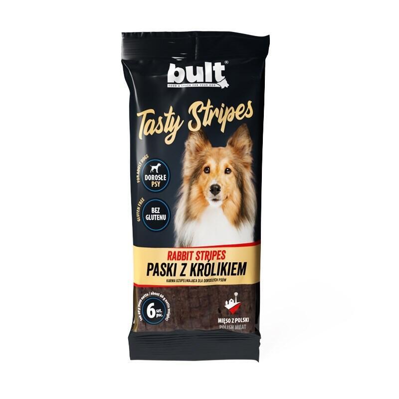Bult Tasty Stripes Rabbit - Premio Para Perros - 6 Uds