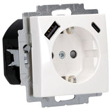 Busch Jaeger 20 Eucb2usbac-914 20 Eucb2usbac-914 Schuko®- Usb-A+C Toma De Corriente