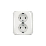 Busch Jaeger 202 Eujb-214 Doble Toma De Corriente Schuko