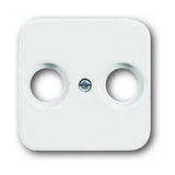 Busch Jaeger Reflex Si - Placa Central Antena 2-Vías - Up *Blanco Alpino*