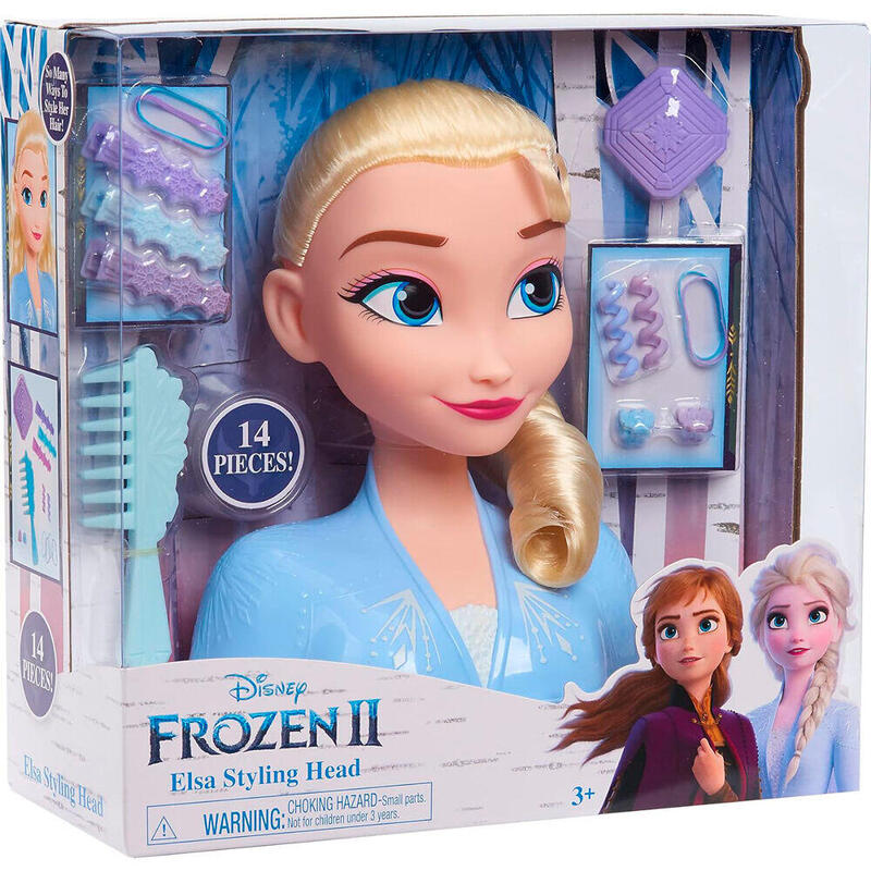 Busto De Muñeca Elsa Frozen 2 Disney