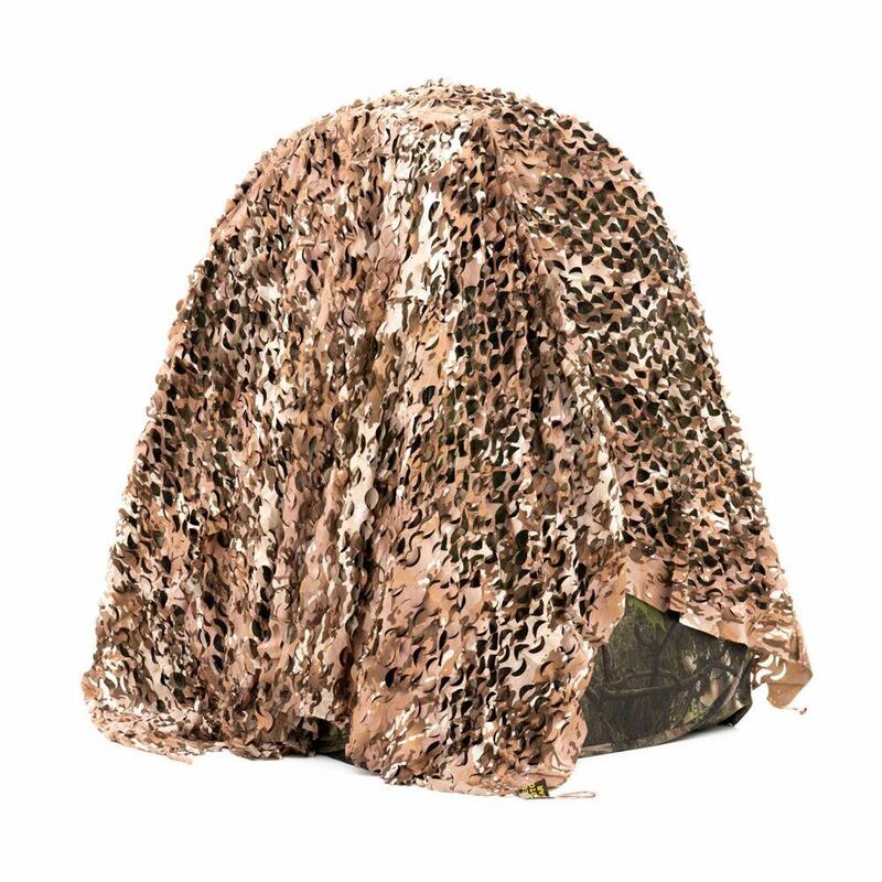 Buteo Photo Gear 3d-Blätter Tarnnetz Braun  2,4x3,0m