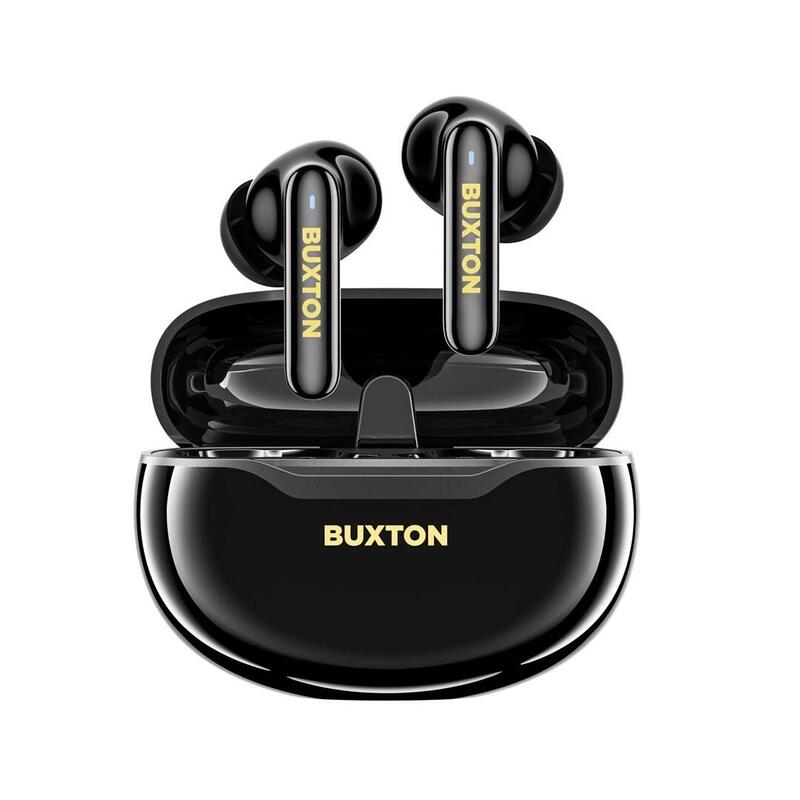 Buxton Btw 7200 Black Tuya - Auriculares Intrauditivos Inalámbricos Con Estuche De Carga, Negros