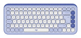 EAN 5099206127586 - Logitech 920-013074 teclado Universal Bluetooth QWERTY Internacional de EE.UU. Lila, Blanco imagen 1