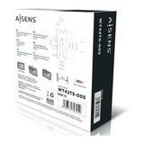 EAN 8436574703252 - AISENS WT42TS-005 soporte para TV 106,7 cm (42") Negro imagen 8