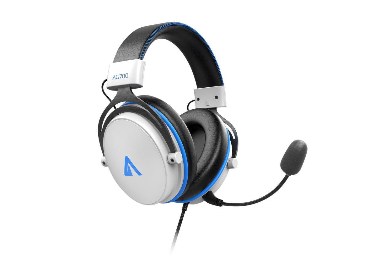 Abysm Ag700 Pro 7.1 Auriculares Gaming Blanco/Azul